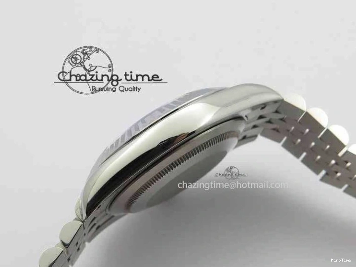 MiroTime 0428 DateJust II 41mm BP Maker Best Edition Silver Diamonds Dial On New Version Jubilee Bracelet A Reliable 3623